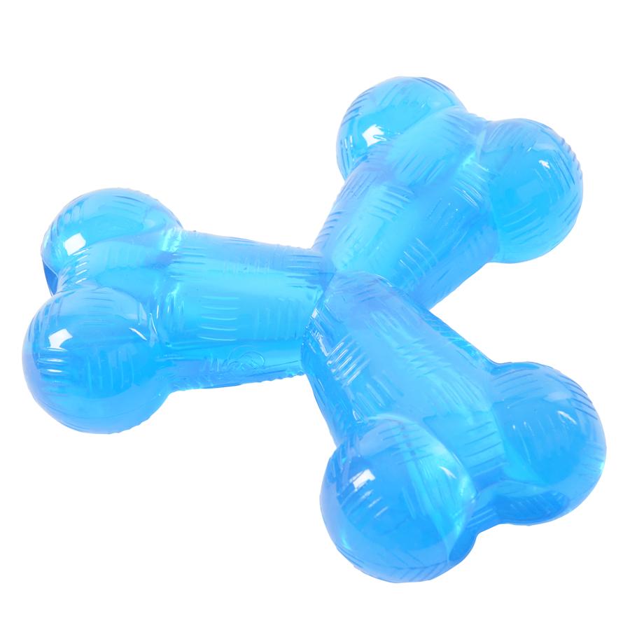 Неразрушими и ледено сини кучешки играчки Kruuse Strong and Ice Blue